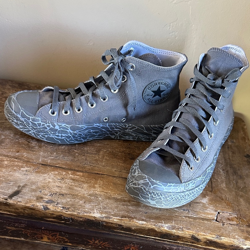 Converse Charcoal High-Top Sneakers